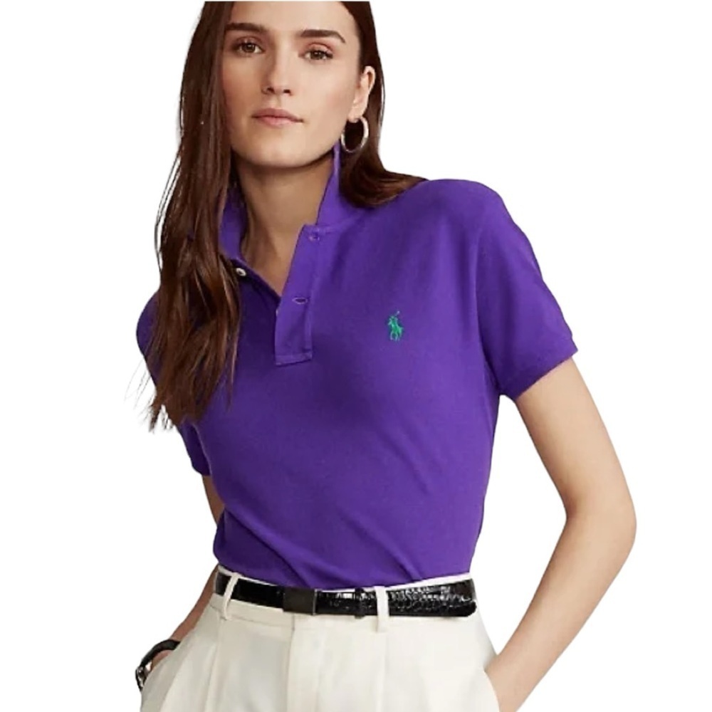 Ralph Lauren Vibrant Purple Polo Tee
